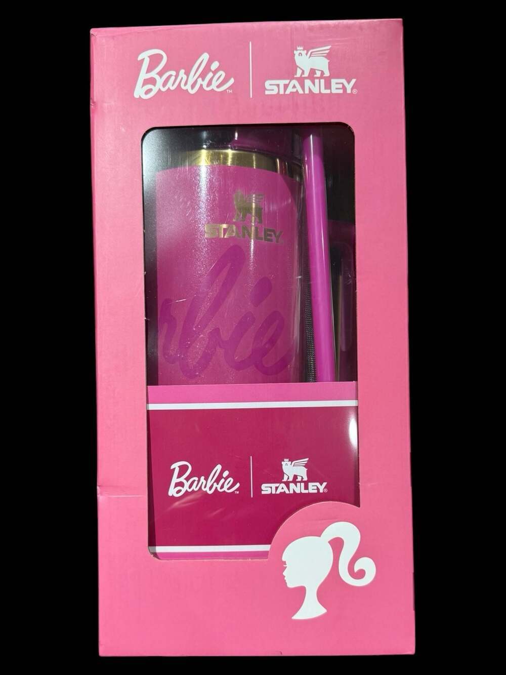 Stanley x Barbie Icon 65th Anniversary Quencher H2.0 FlowState Tumbler 40oz